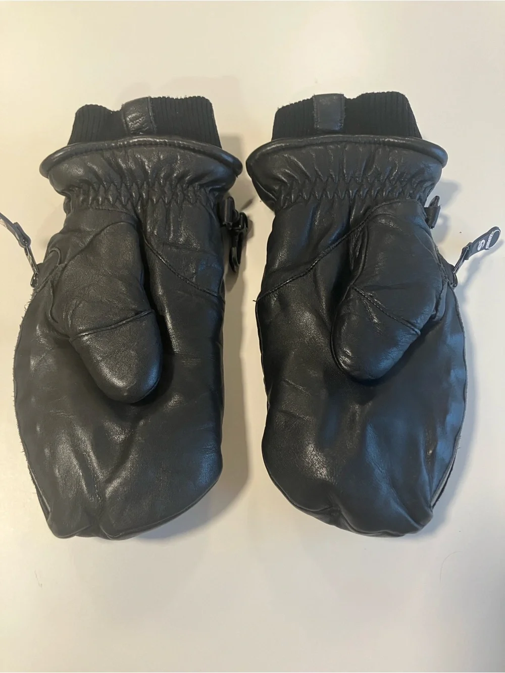Kids leather Swany mittens